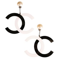 Chanel earrings by Karl Lagerfeld, Summer 1996