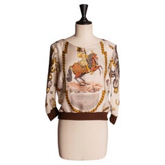 Hermès top 'tournament and display'