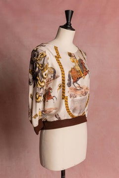 Hermès top 'tournament and display'