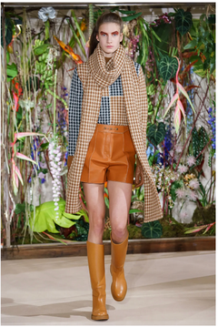 Hermès sweater dress by Nadège Vanhee Pre-fall 2019