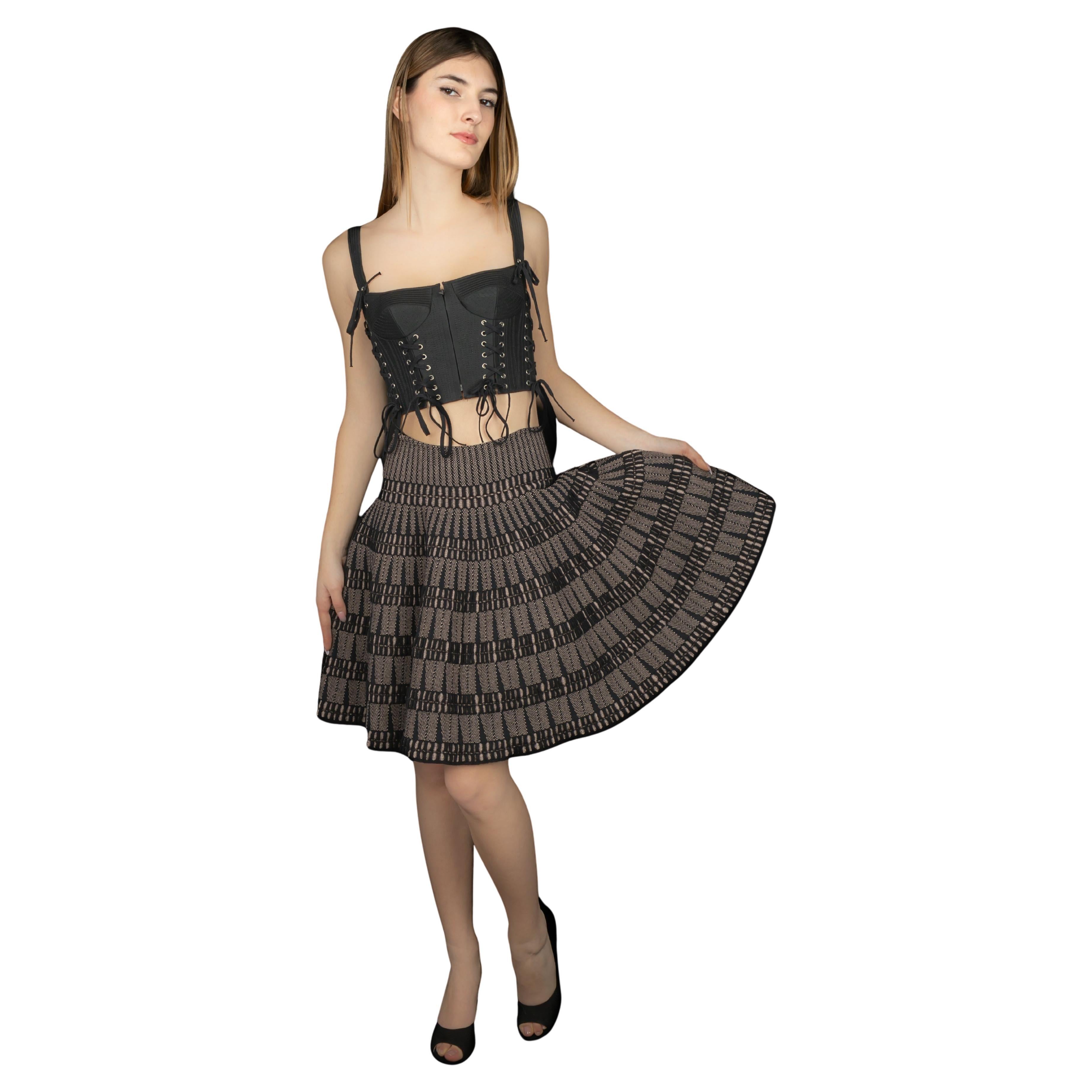 Alaïa skater skirt