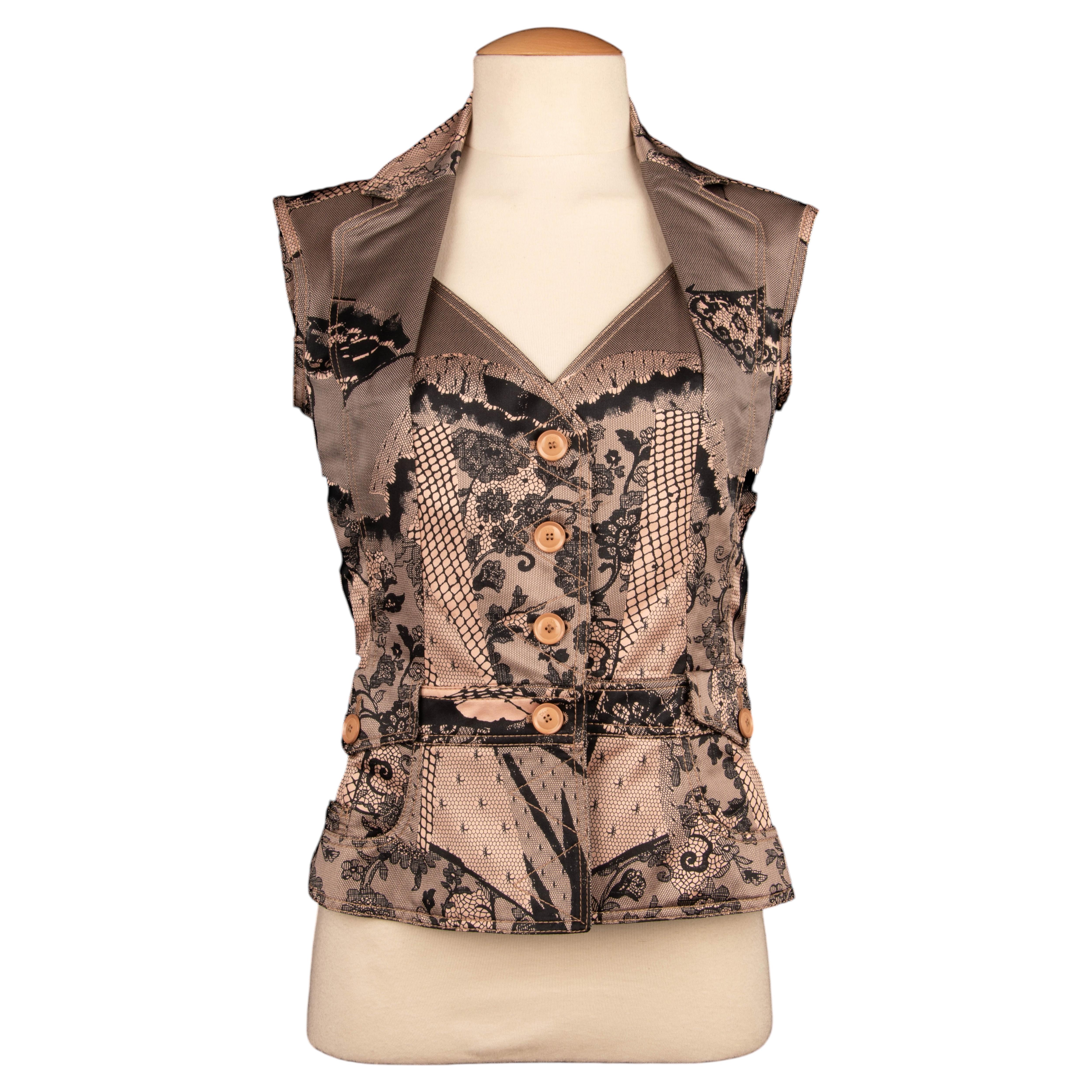 Top de Christian Dior «Dior Nuce», diseñado por John Galliano, primavera de 2006