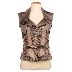 Top de Christian Dior «Dior Nuce», diseñado por John Galliano, primavera de 2006