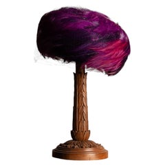Gilou Lyon feather hat