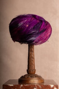 Gilou Lyon feather hat