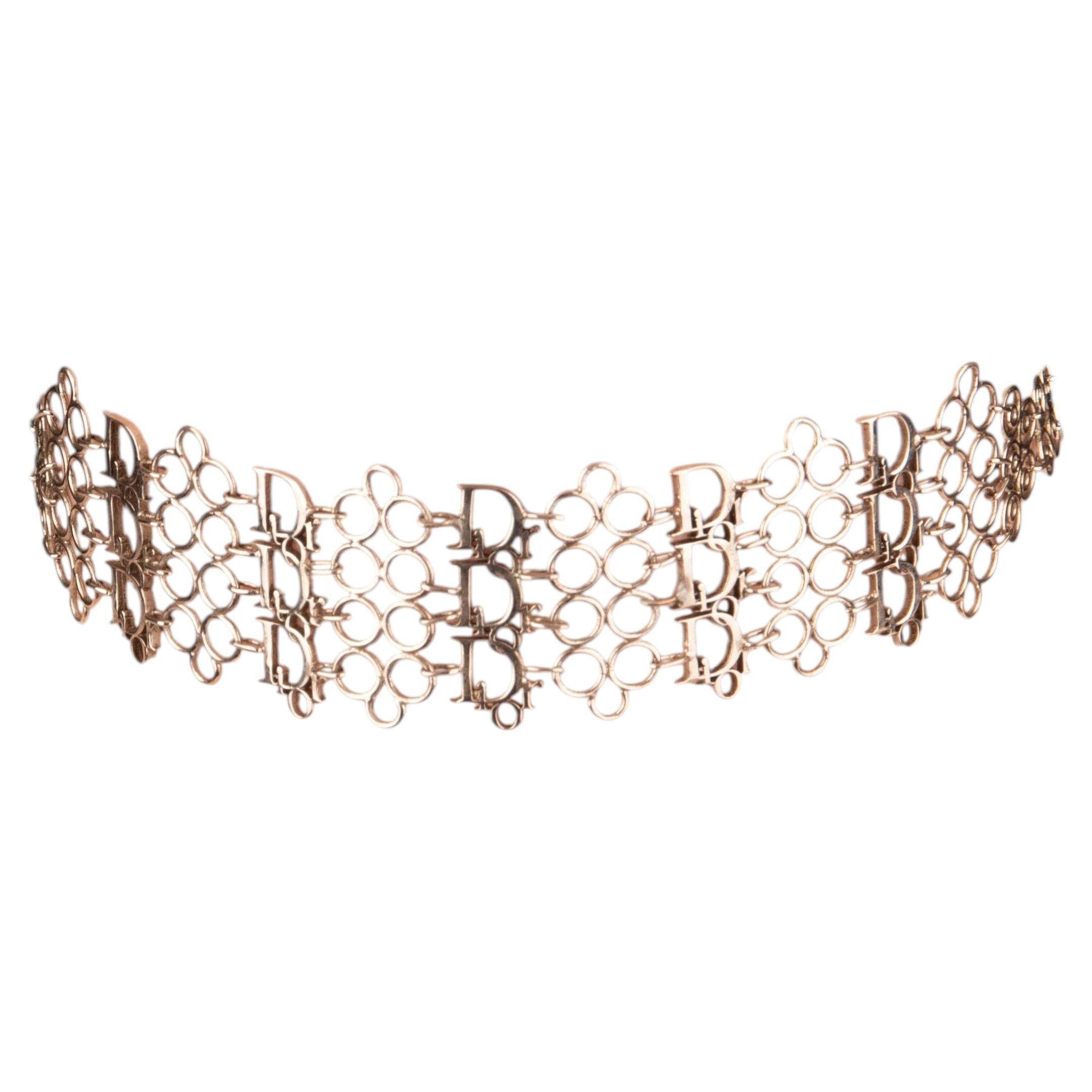 Christian Dior choker necklace by John Galliano Summer 2005