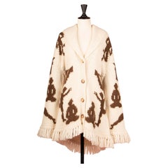 Christian Dior cardigan 'Grotte de Lascaux' by Maria Grazia Chiuri Resort 2018