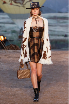 Christian Dior cardigan 'Grotte de Lascaux' by Maria Grazia Chiuri Resort 2018