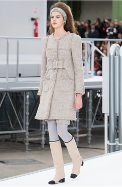 Chanel coat by Karl Lagerfeld Winter 2017