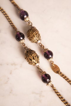 Chanel sautoir necklace by Gabrielle Chanel Haute Couture
