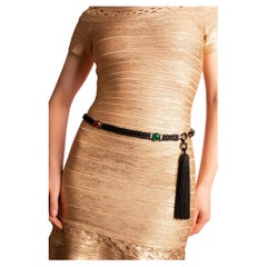 Saint Laurent belt Haute Couture by Yves Saint Laurent circa 1980