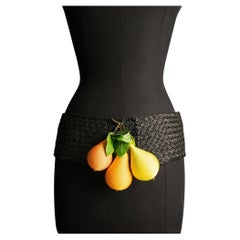 „Fruit“-Gürtel von Isabel Canovas, um 1980