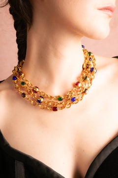 Chanel choker necklace by Karl Lagerfeld circa 1990