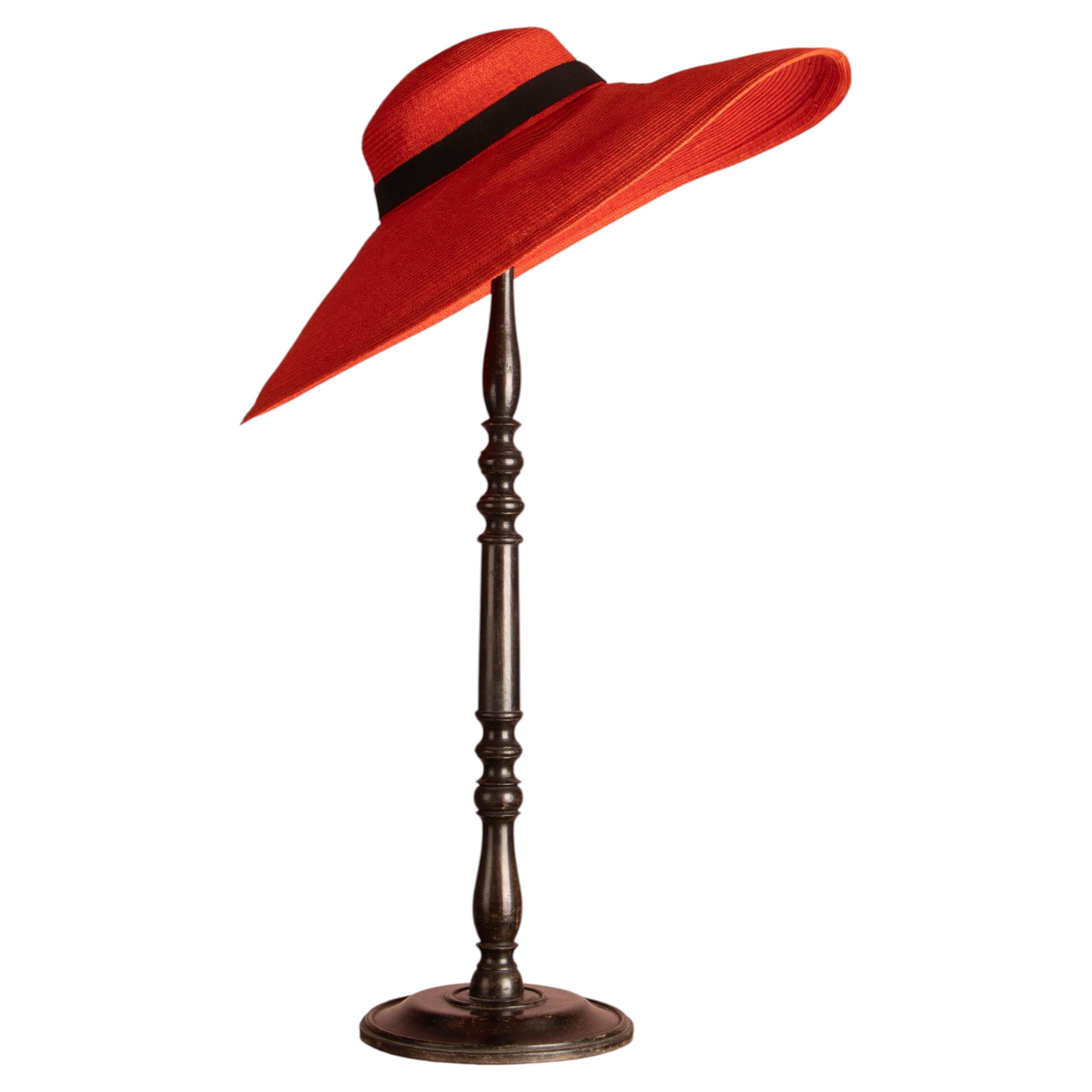 Yves Saint Laurent hat by Yves Saint Laurent circa 1990 For Sale