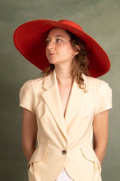 Yves Saint Laurent hat by Yves Saint Laurent circa 1990