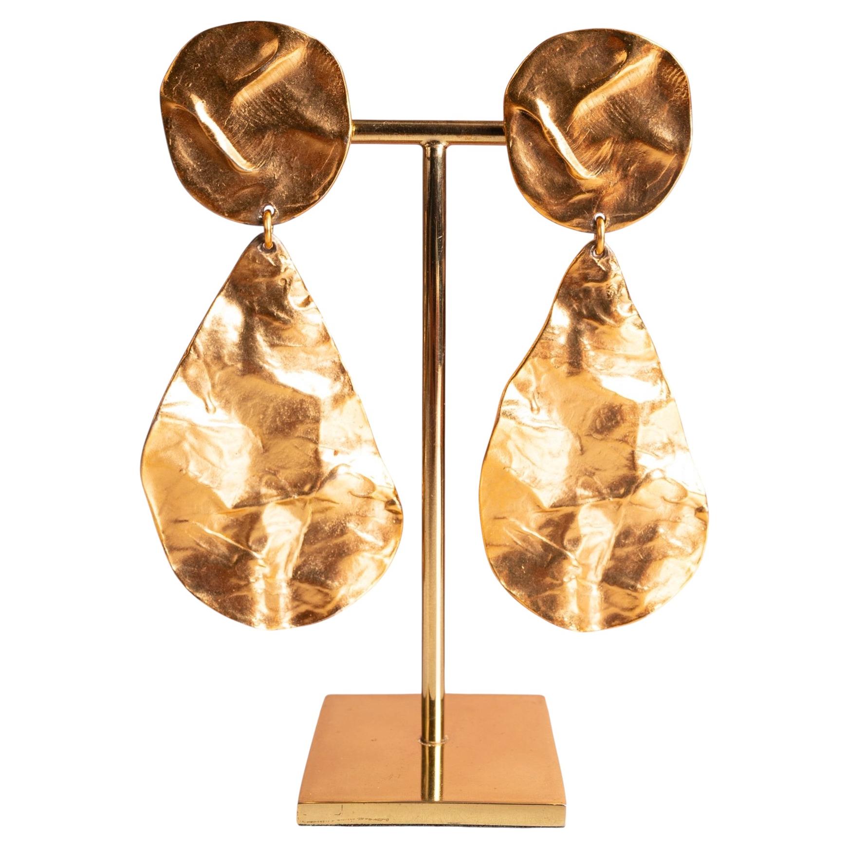 Yves Saint Laurent earrings by Yves Saint Laurent circa 1990