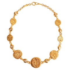 Collier Chanel signé Karl Lagerfeld, vers 1985-1990