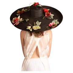 Saint Laurent hat by Yves Saint Laurent Summer 1992