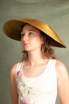 Yves Saint Laurent hat by Yves Saint Laurent Summer 1987