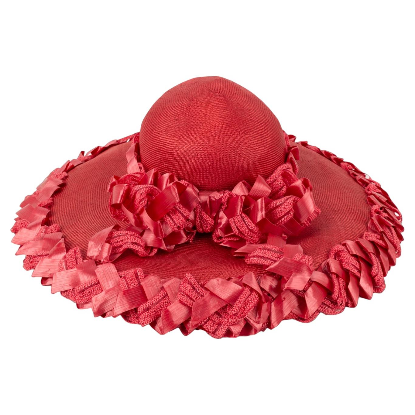 Daniel Masson Cappello di paglia in vendita