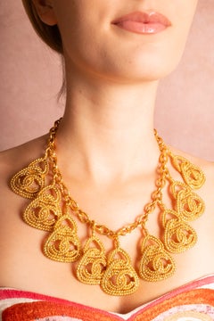 Chanel choker necklace by Karl Lagerfeld Spring 1992