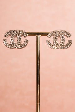 Chanel cc earrings by Karl Lagerfeld Fall 2008