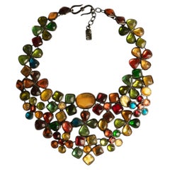 Yves Saint Laurent dickey necklace by Yves Saint Laurent circa 1990