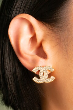 Chanel earrings by Karl Lagerfeld Fall 2005
