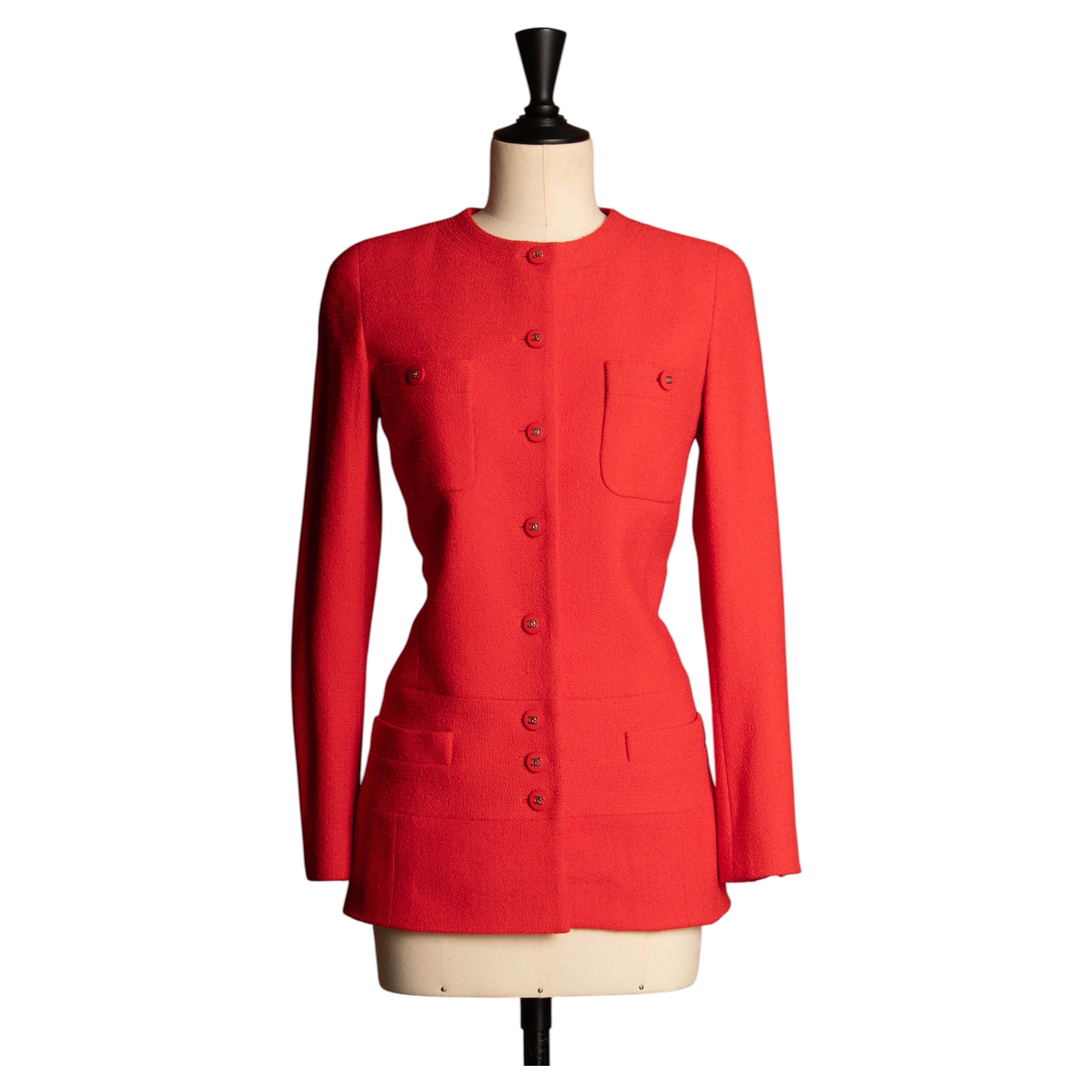 Chanel "Le Nouveau Corset" jacket by Karl Lagerfeld, Spring 1994 For Sale