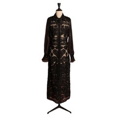 Vestido camisero de Sitbon, diseñado por Sophie Sitbon, de alrededor de 1990