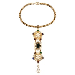 Chanel byzantine necklace by Karl Lagerfeld 1985