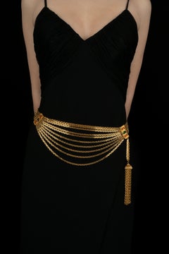 Chanel belt 'Golden army' by Karl Lagerfeld Fall-Winter 1996