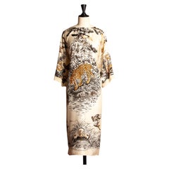 Hermès dress 'Jungle Love' by Robert Dallet circa 2000