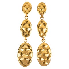 Chanel earrings by Karl Lagerfeld Spring-Summer 1991