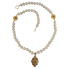 Chanel byzantine necklace by Karl Lagerfeld circa 1985