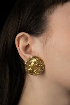 Chanel earrings by Karl Lagerfeld circa 1990