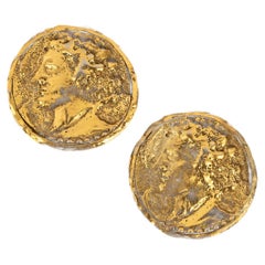 Chanel earrings by Karl Lagerfeld circa 1990