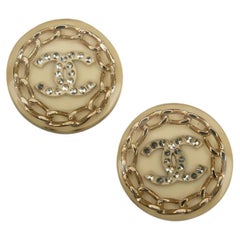 Chanel earrings by Karl Lagerfeld Summer 2009