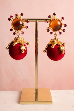 Ohrringe von Christian Lacroix, um 1990