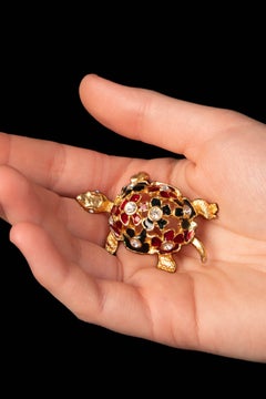 Turtle brooch circa 1990