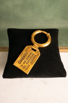 Chanel keyring by Karl Lagerfeld circa 1989