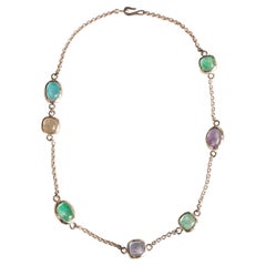 Collier Chanel signé Karl Lagerfeld, été 1998