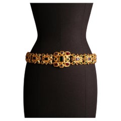 Chanel jewelry belt by Karl Lagerfeld Fall-Winter 1992