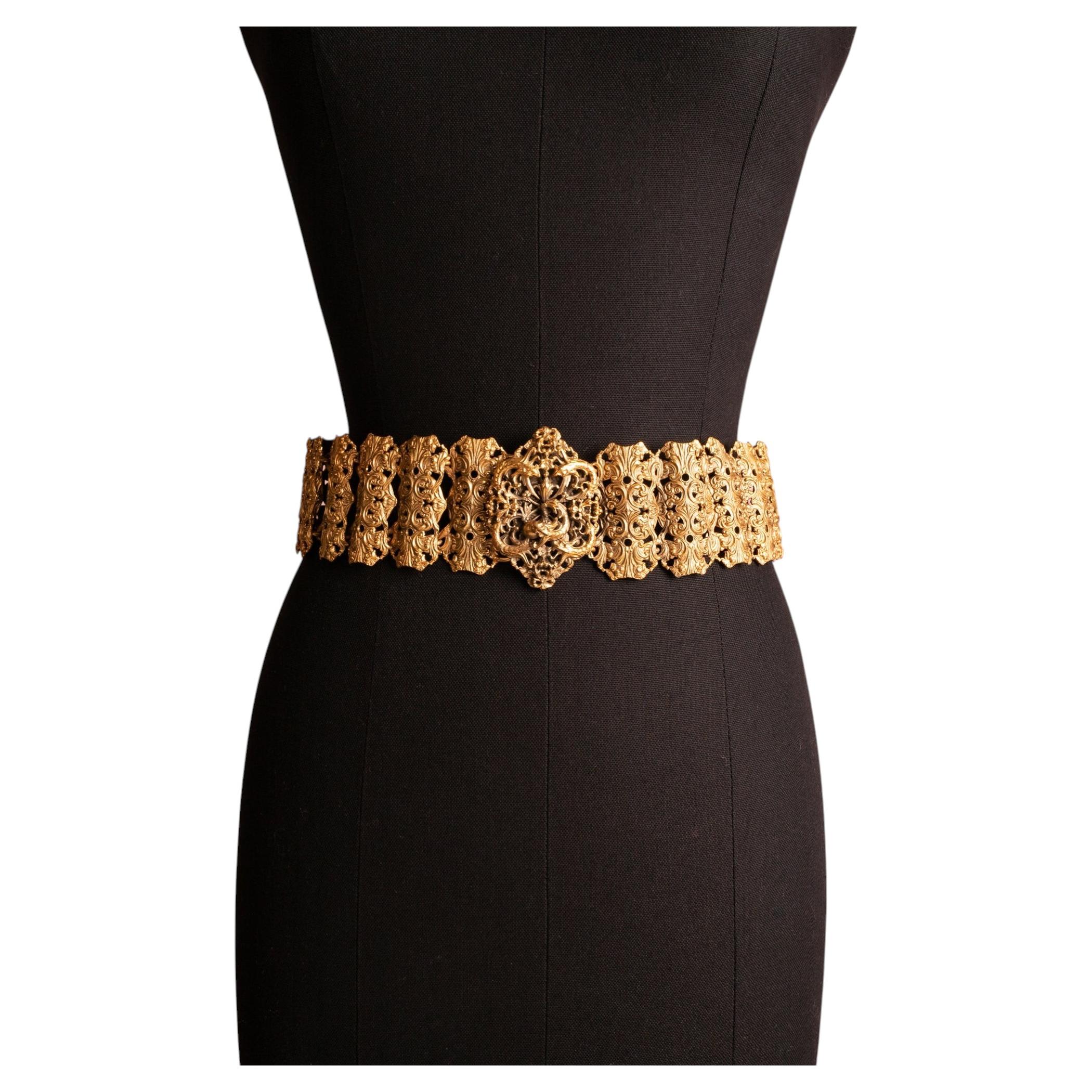 Chanel belt by Gabrielle Chanel Haute Couture