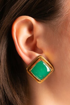 Chanel earrings Haute Couture by Denez atelier