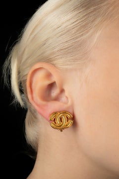 Chanel earrings by Karl Lagerfeld Fall-Winter 2001
