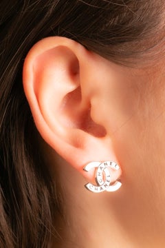 Chanel earrings by Karl Lagerfeld Spring 1998