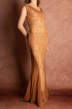 Vestido de Galliano, diseñado por John Galliano, de alrededor de 2004