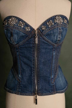 Cavalli bustier by Roberto Cavalli circa 2000