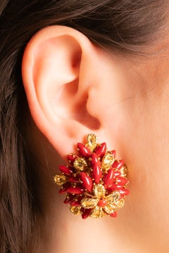 Christian Dior earrings by Marc Bohan 1969